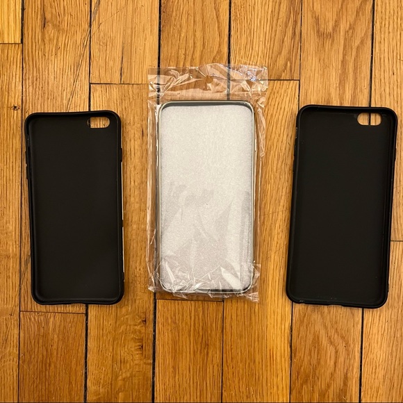 3 iPhone 6Plus Cases, 3 Screen Protectors, Camera Covers - Picture 2 of 5